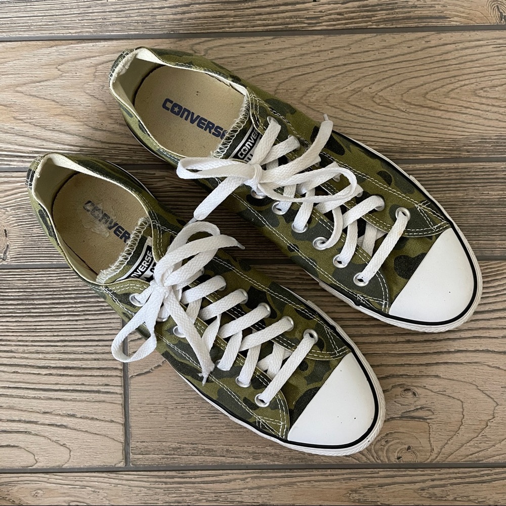 Chuck Taylor Camouflage Olive Converse Camo Low